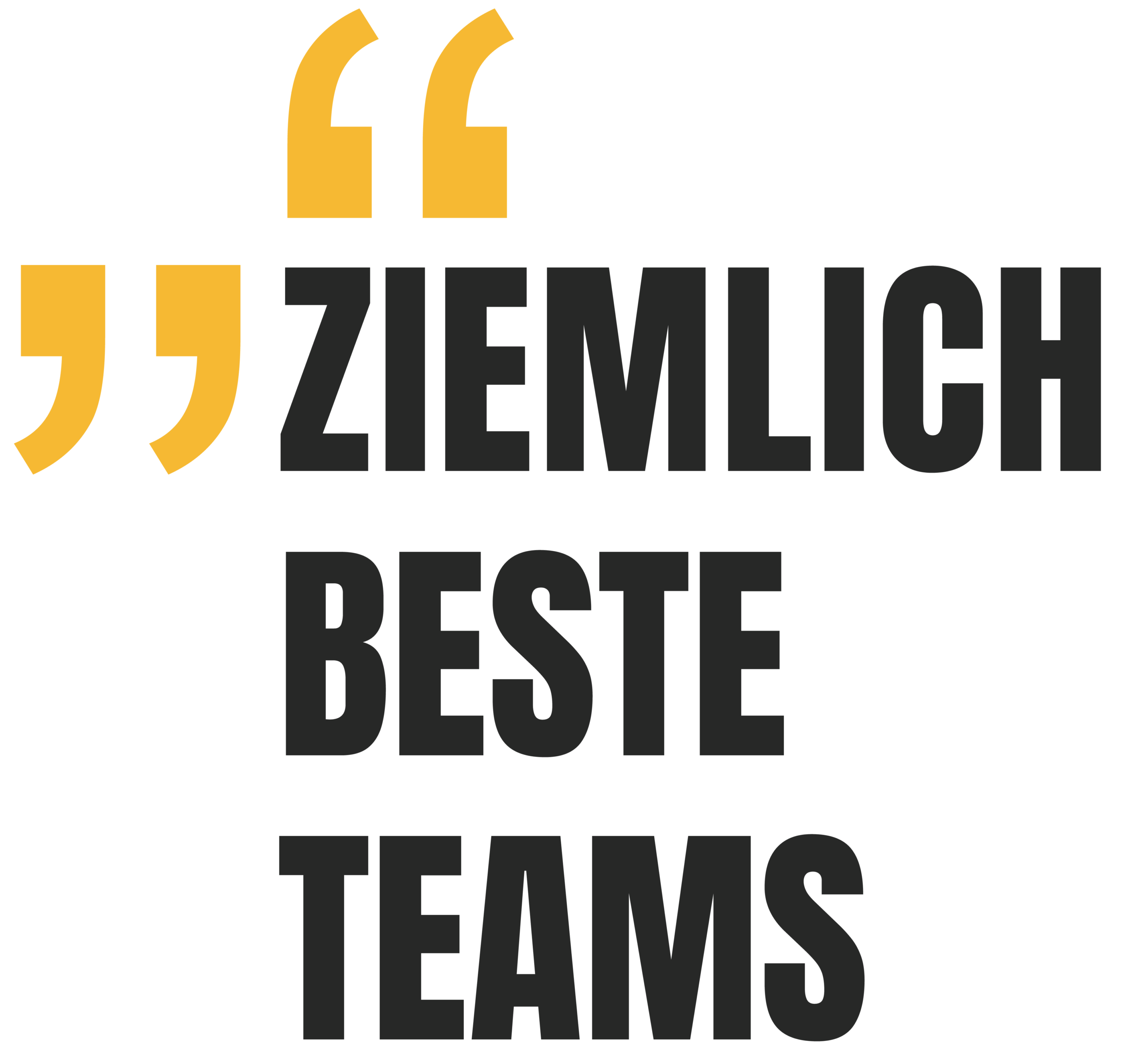 Logo Ziemlich beste Teams